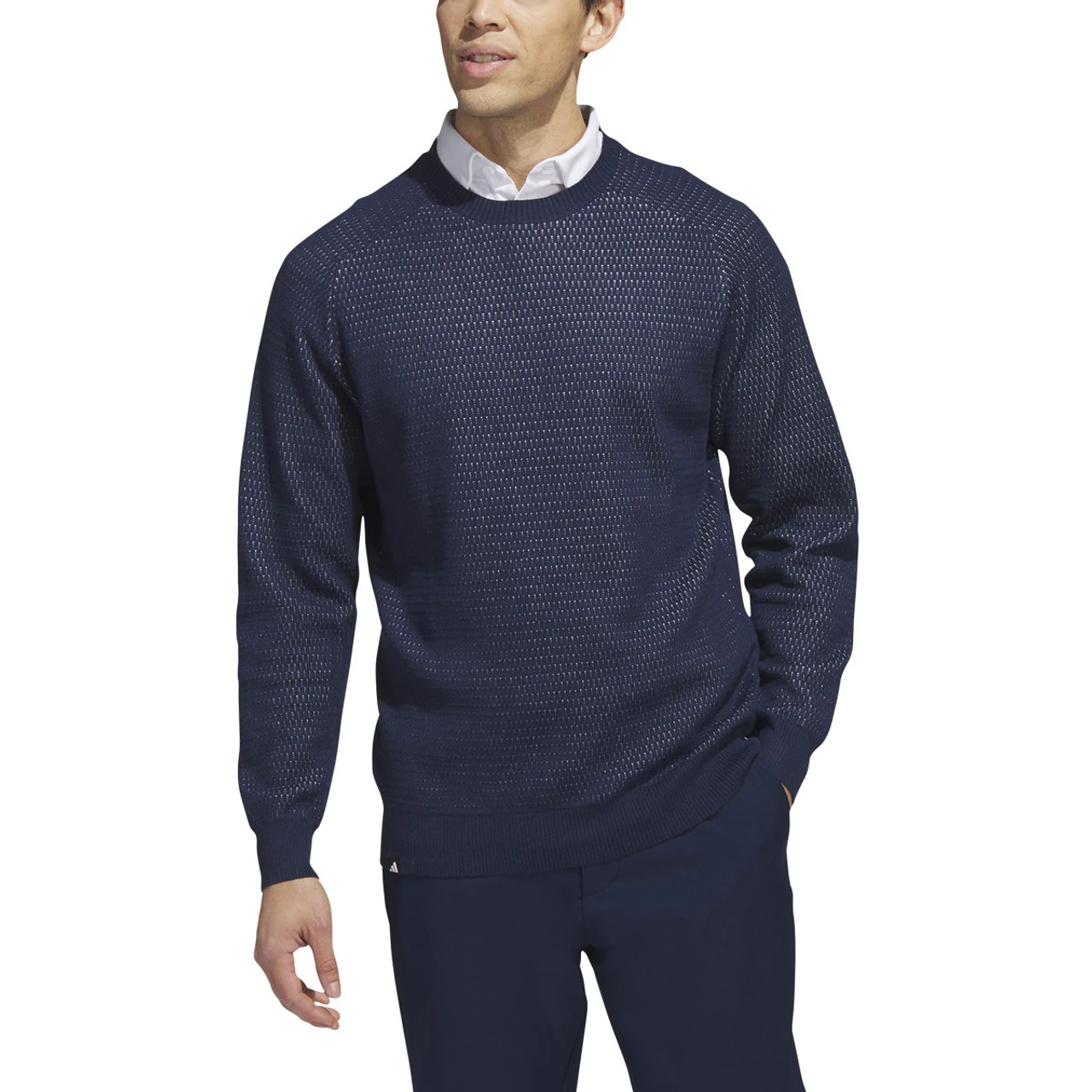 Adidas Golf Adidas Ultimate 365 Tour Flat Knit Pullover Crew 3 Adidas Golf Adidas Ultimate 365 Tour Flat Knit Pullover Crew