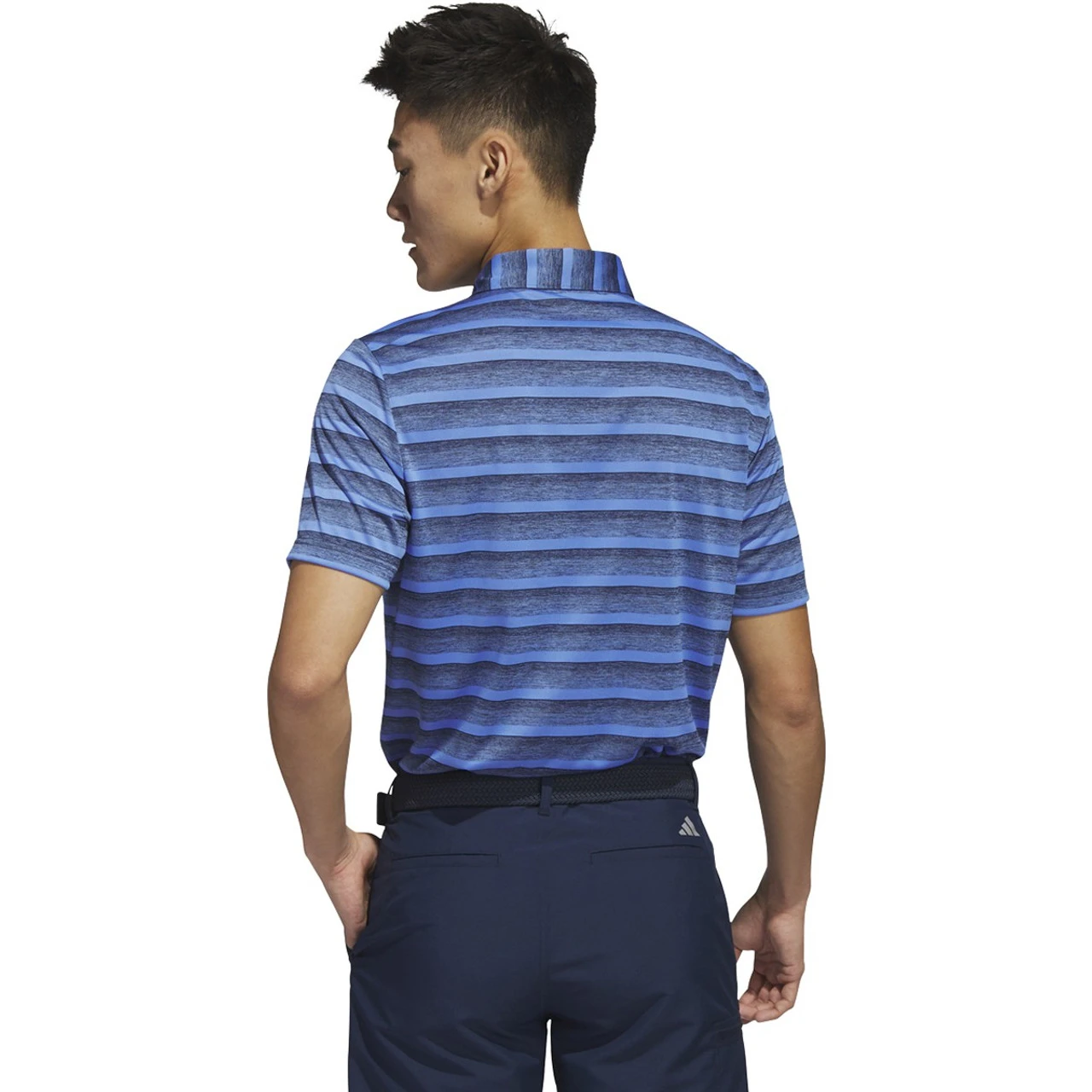 Adidas Golf Adidas Two Color Stripe Polo 2.0 12 Adidas Golf Adidas Two Color Stripe Polo 2.0 - Image 10