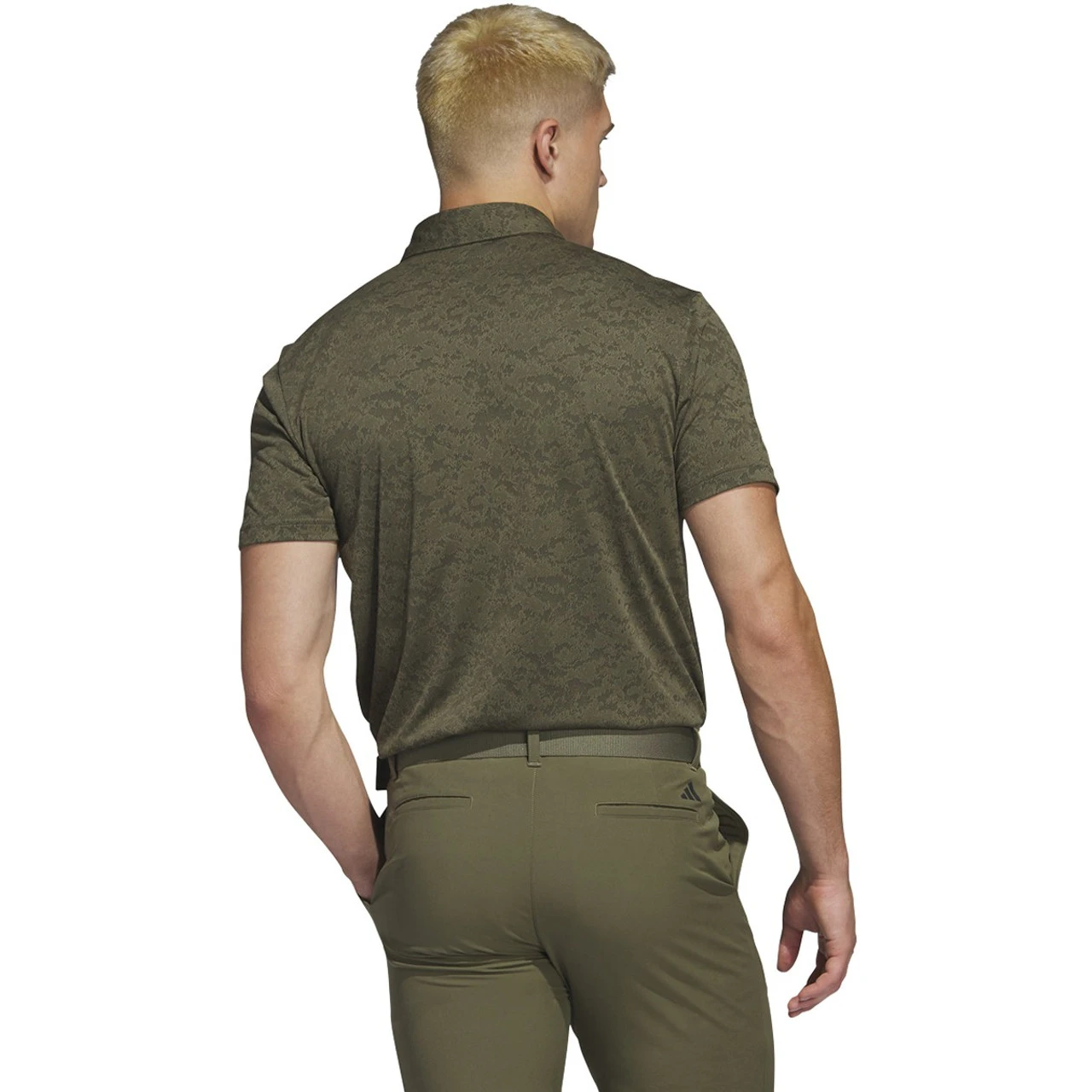 Adidas Golf Adidas Textured Jacquard Polo 14 Adidas Golf Adidas Textured Jacquard Polo - Image 12