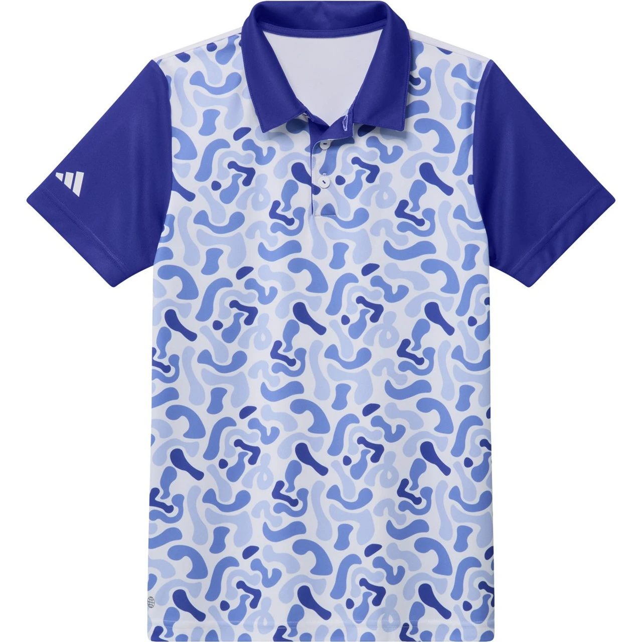 Adidas Golf Adidas Boys Camo Printed Polo 3 Adidas Golf Adidas Boys Camo Printed Polo