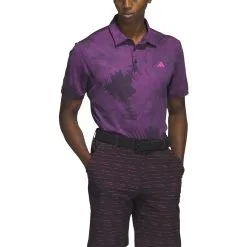 Adidas Golf Adidas Flower Mesh Polo -Brands Sales Store HS7618 34816.1678736904