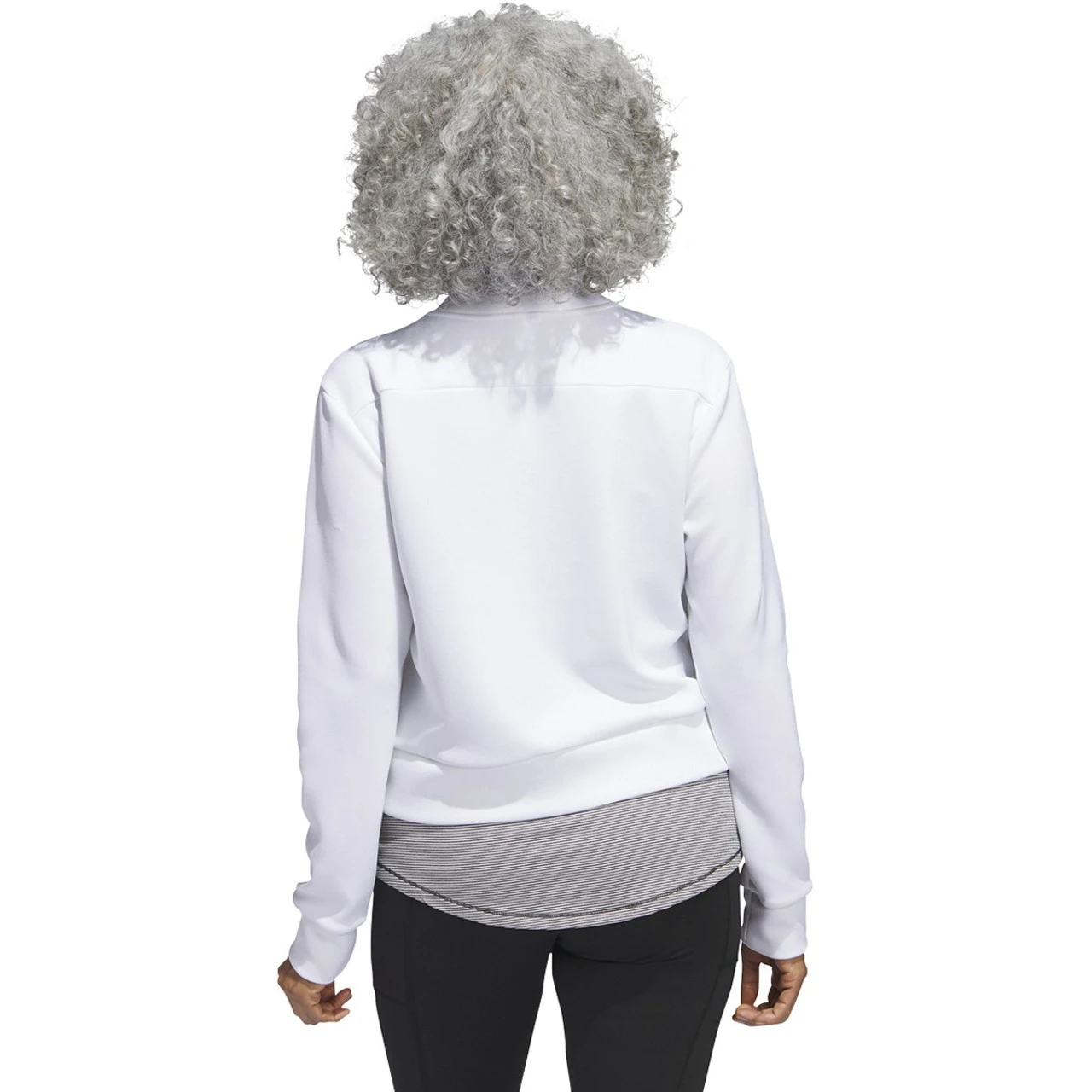 Adidas Golf Adidas Womens Knit Bomber Jacket 8 Adidas Golf Adidas Womens Knit Bomber Jacket - Image 6