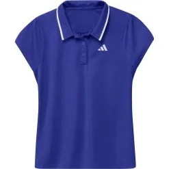 Adidas Golf Adidas Girls Textured Polo -Brands Sales Store HS9619 30931.1676412543