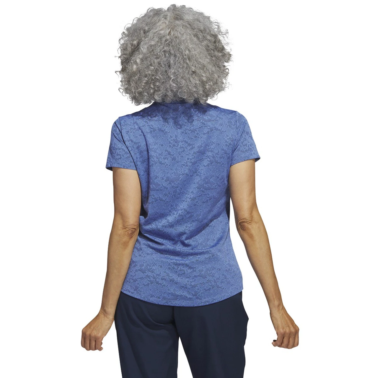 Adidas Golf Adidas Womens Jacquard Polo 7 Adidas Golf Adidas Womens Jacquard Polo - Image 5