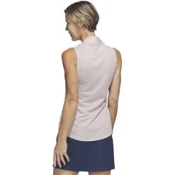 Adidas Golf Adidas Womens Two Color Ottoman Sleeveless Polo -Brands Sales Store HT1250 01 70582.1678917474