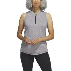 Adidas Golf Adidas Womens Two Color Ottoman Sleeveless Polo -Brands Sales Store HT1251 12466.1678917474