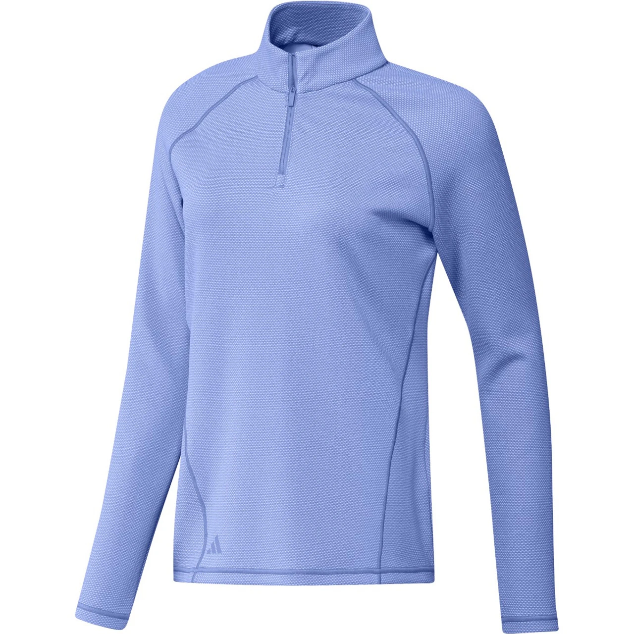 Adidas Golf Adidas Womens Embossed Quarter Zip Jacket 5 Adidas Golf Adidas Womens Embossed Quarter Zip Jacket - Image 3