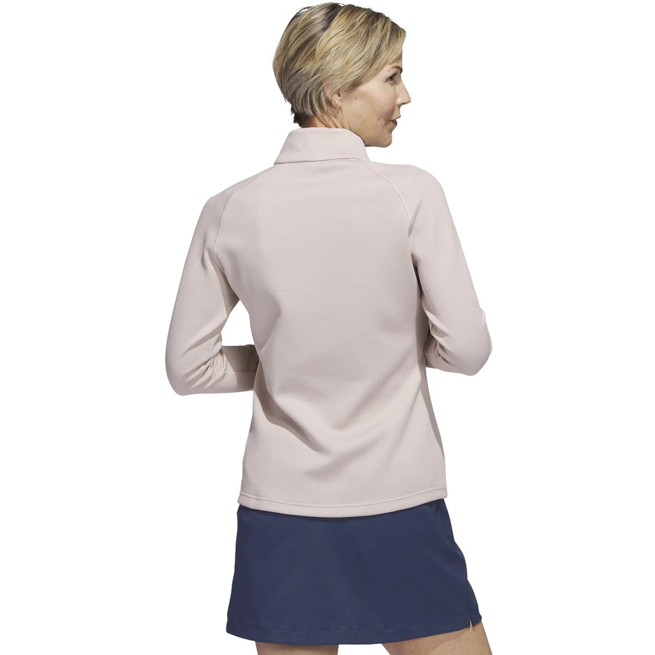 Adidas Golf Adidas Womens Embossed Quarter Zip Jacket 14 Adidas Golf Adidas Womens Embossed Quarter Zip Jacket - Image 12