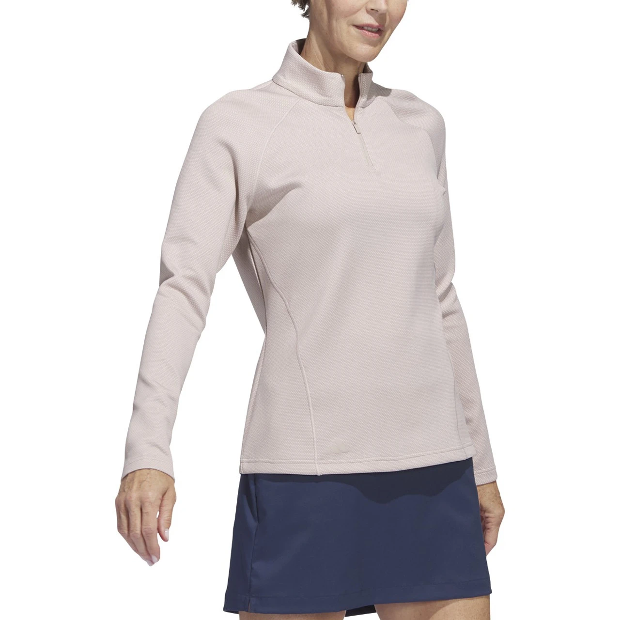 Adidas Golf Adidas Womens Embossed Quarter Zip Jacket 13 Adidas Golf Adidas Womens Embossed Quarter Zip Jacket - Image 11