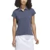 Adidas Golf Adidas Womens Go-To Heathered Polo 1 Adidas Golf Adidas Womens Go-To Heathered Polo -Brands Sales Store IA7823 55246.1678917597