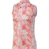 Adidas Golf Adidas Womens Floral Sleeveless Polo -Brands Sales Store IB4534 07874.1678917152