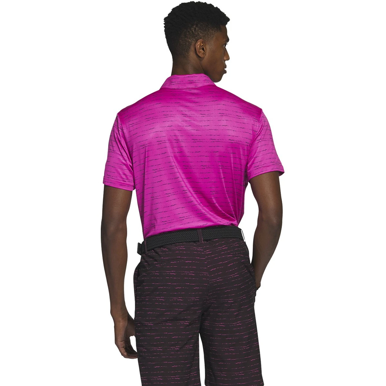 Adidas Golf Adidas Stripe Zipper Golf Polo 7 Adidas Golf Adidas Stripe Zipper Golf Polo - Image 5