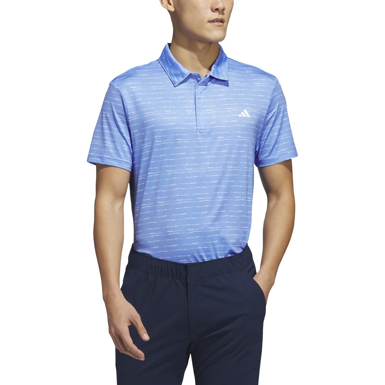 Adidas Golf Adidas Stripe Zipper Golf Polo 8 Adidas Golf Adidas Stripe Zipper Golf Polo - Image 6
