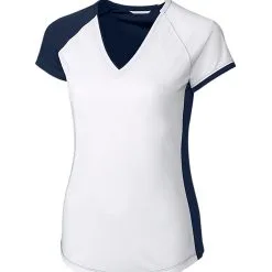 Cutter & Buck Ladies Presley V-Neck Shirt 13 Cutter & Buck Ladies Presley V-Neck Shirt -Brands Sales Store LBK00013 NA MANN HG 60345.1649713683