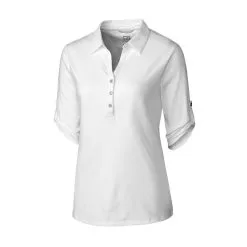 Cutter & Buck Ladies Thrive Polo -Brands Sales Store LCK00004 WH MANN HG 64246.1649713221