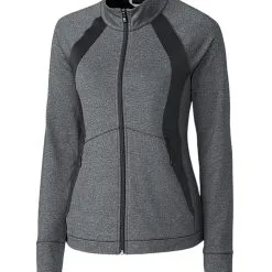 Cutter & Buck Ladies Shoreline Colorblock Full Zip Jacket -Brands Sales Store LCK00018 CCH MANN HG 12515.1649884992