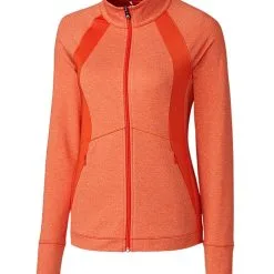 Cutter & Buck Ladies Shoreline Colorblock Full Zip Jacket -Brands Sales Store LCK00018 CGH MANN HG 11054.1649884992
