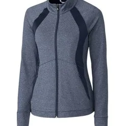 Cutter & Buck Ladies Shoreline Colorblock Full Zip Jacket -Brands Sales Store LCK00018 LNH MANN HG 50387.1649884992