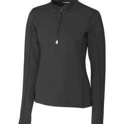 Cutter & Buck Ladies Traverse Stretch Quarter Zip Pullover -Brands Sales Store LCK00033 BL MANN HG 11264.1668803655