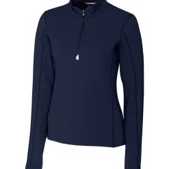 Cutter & Buck Ladies Traverse Stretch Quarter Zip Pullover -Brands Sales Store LCK00033 LYN MANN HG 40852.1668803655