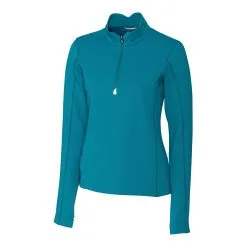 Cutter & Buck Ladies Traverse Stretch Quarter Zip Pullover -Brands Sales Store LCK00033 TB MANN HG 46812.1668803655