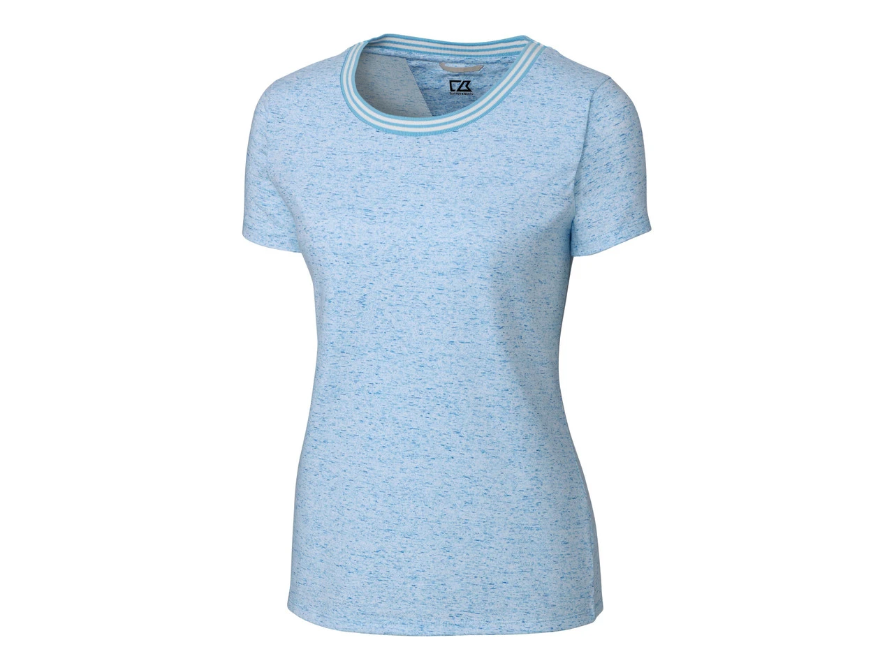 Cutter & Buck Ladies Advantage Space-Dye Tee 6 Cutter & Buck Ladies Advantage Space-Dye Tee - Image 4