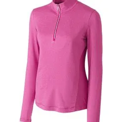 Cutter & Buck Ladies Madeline Half Zip Mockneck Top -Brands Sales Store LCK08651 FRA MANN HG 64260.1649800453