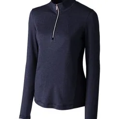 Cutter & Buck Ladies Madeline Half Zip Mockneck Top -Brands Sales Store LCK08651 LYN MANN HG 18151.1649800453