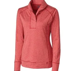 Cutter & Buck Ladies Shoreline Half-Zip -Brands Sales Store LCK08663 CRH MANN HG 58051.1649957650