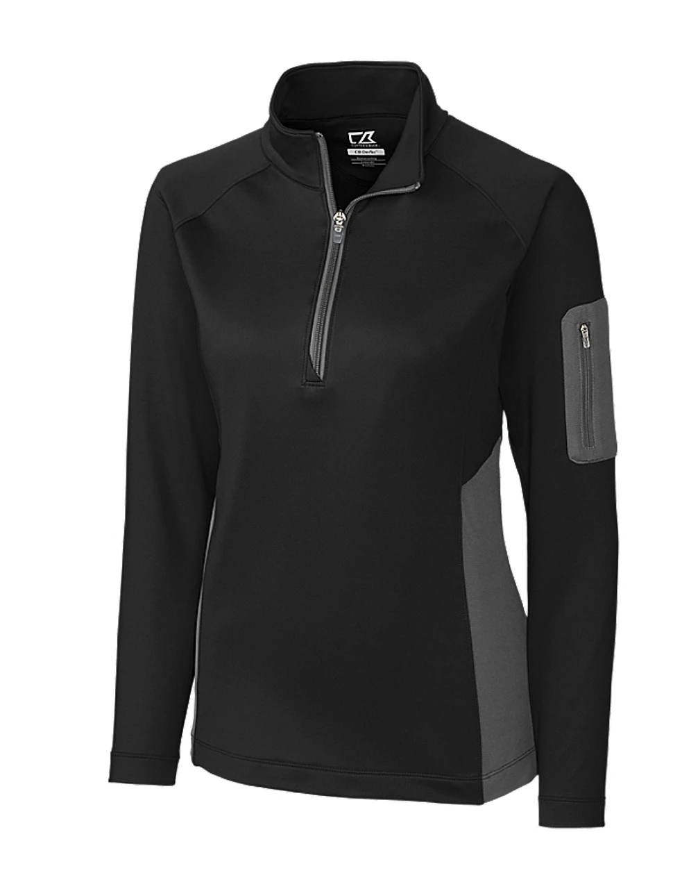 Cutter & Buck Ladies Shaw Hybrid Half Zip 4 Cutter & Buck Ladies Shaw Hybrid Half Zip - Image 2
