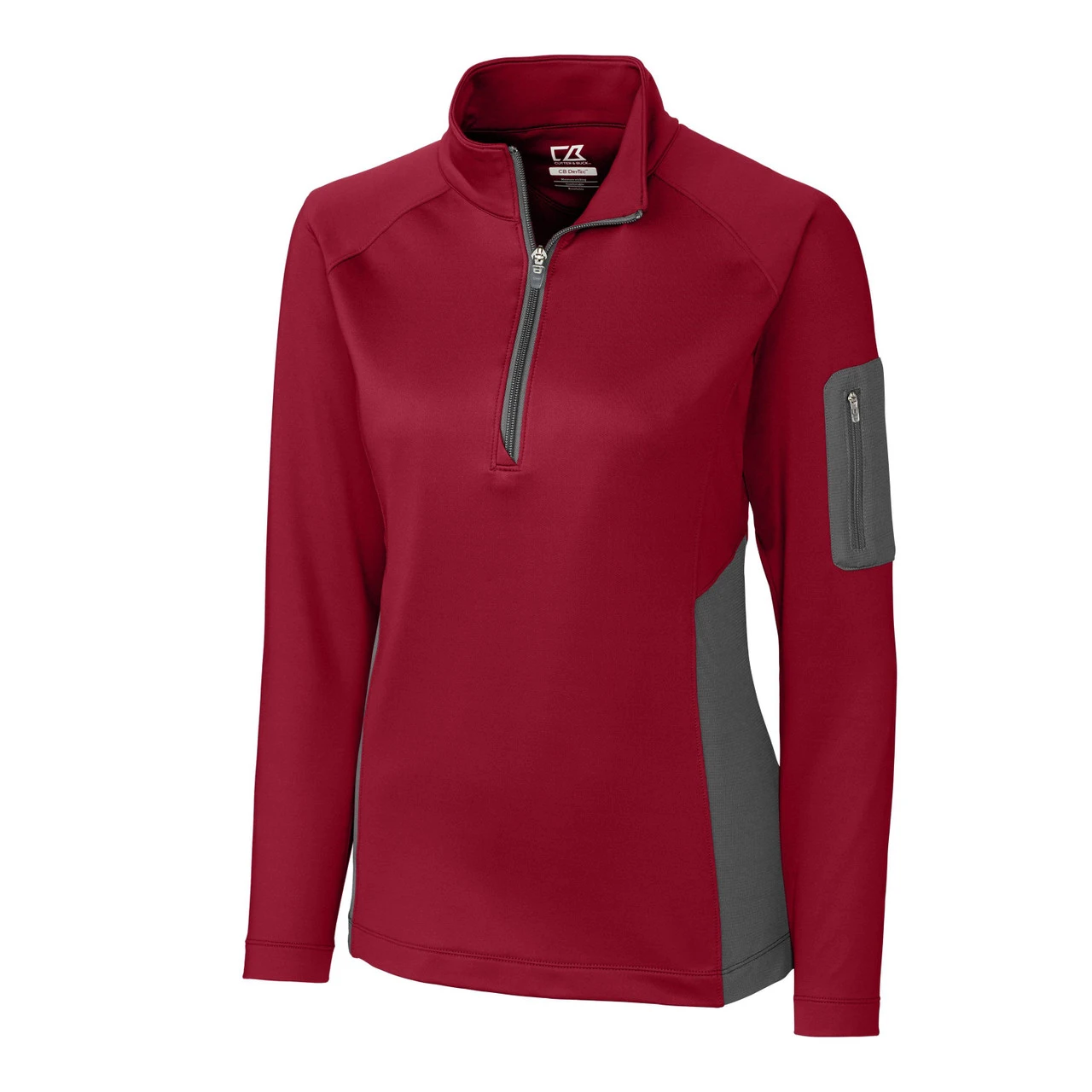 Cutter & Buck Ladies Shaw Hybrid Half Zip 5 Cutter & Buck Ladies Shaw Hybrid Half Zip - Image 3