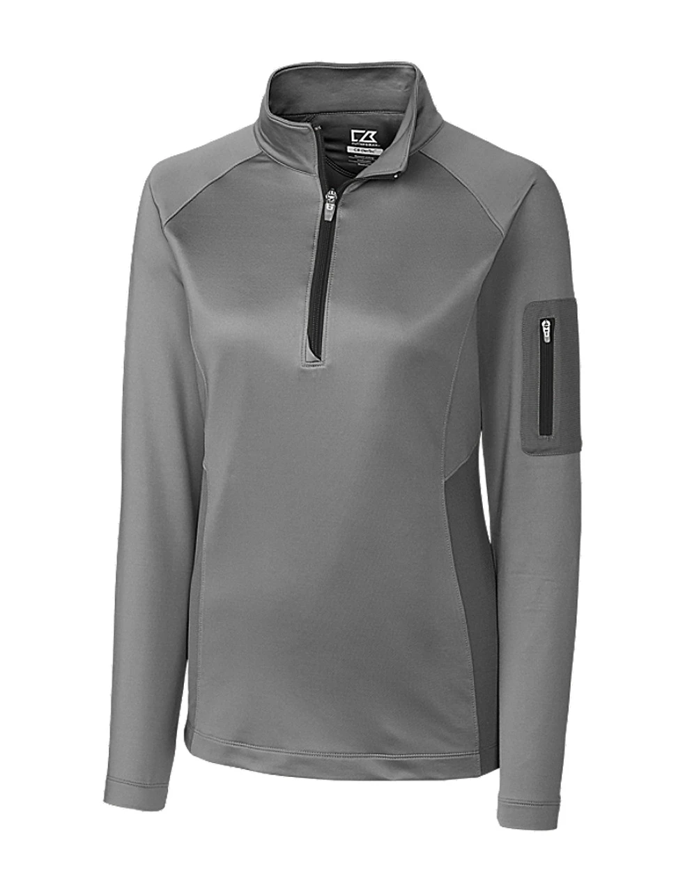 Cutter & Buck Ladies Shaw Hybrid Half Zip 6 Cutter & Buck Ladies Shaw Hybrid Half Zip - Image 4