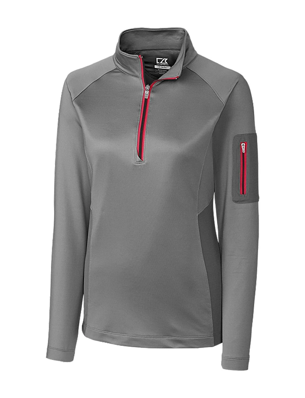 Cutter & Buck Ladies Shaw Hybrid Half Zip 7 Cutter & Buck Ladies Shaw Hybrid Half Zip - Image 5