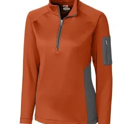 Cutter & Buck Ladies Shaw Hybrid Half Zip 17 Cutter & Buck Ladies Shaw Hybrid Half Zip -Brands Sales Store LCK08666 TXO MANN HG 98757.1649799506