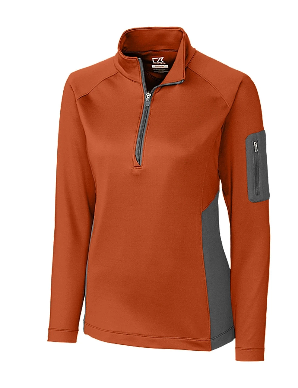 Cutter & Buck Ladies Shaw Hybrid Half Zip 10 Cutter & Buck Ladies Shaw Hybrid Half Zip - Image 8