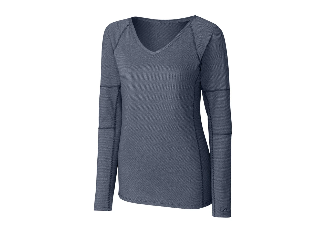 Cutter & Buck Ladies Long Sleeve Victory V-Neck Shirt 8 Cutter & Buck Ladies Long Sleeve Victory V-Neck Shirt - Image 6