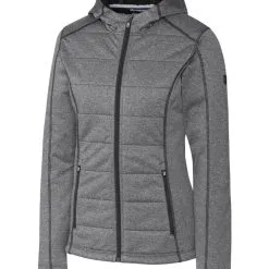 Cutter & Buck Ladies Altitude Quilted Jacket -Brands Sales Store LCO00014 CC MANN HG 71488.1668796920