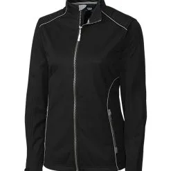 Cutter & Buck Ladies Weathertec Opening Day Softshell -Brands Sales Store LCO01220 BL MANN HG 08018.1649953252