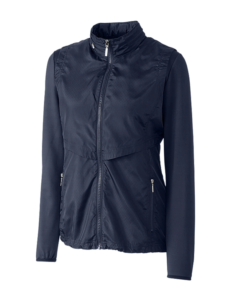 Cutter & Buck Ladies Ava Hybrid Full Zip Jacket 6 Cutter & Buck Ladies Ava Hybrid Full Zip Jacket - Image 4