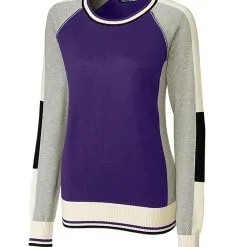 Cutter & Buck Ladies Stride Colorblock Sweater -Brands Sales Store LCS08102 CLP MANN HG 43943.1649710989