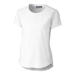 Cutter & Buck Womens Response Active Tee -Brands Sales Store LCW00007 WH MANN HG 46408.1669059848