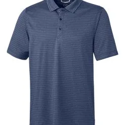 Cutter & Buck Cascade Melange Stripe Polo -Brands Sales Store MCK00058 LNH MANN HG 87493.1633547890