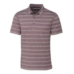 Cutter & Buck Forge Heather Stripe Tailored Fit Polo 18 Cutter & Buck Forge Heather Stripe Tailored Fit Polo -Brands Sales Store MCK00132 BRD MANN HG 43201.1649194253