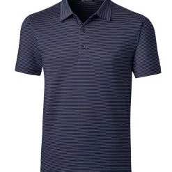 Cutter & Buck Forge Pencil Stripe Tailored Fit Polo -Brands Sales Store MCK00145 LYN MANN HG 82667.1633540292