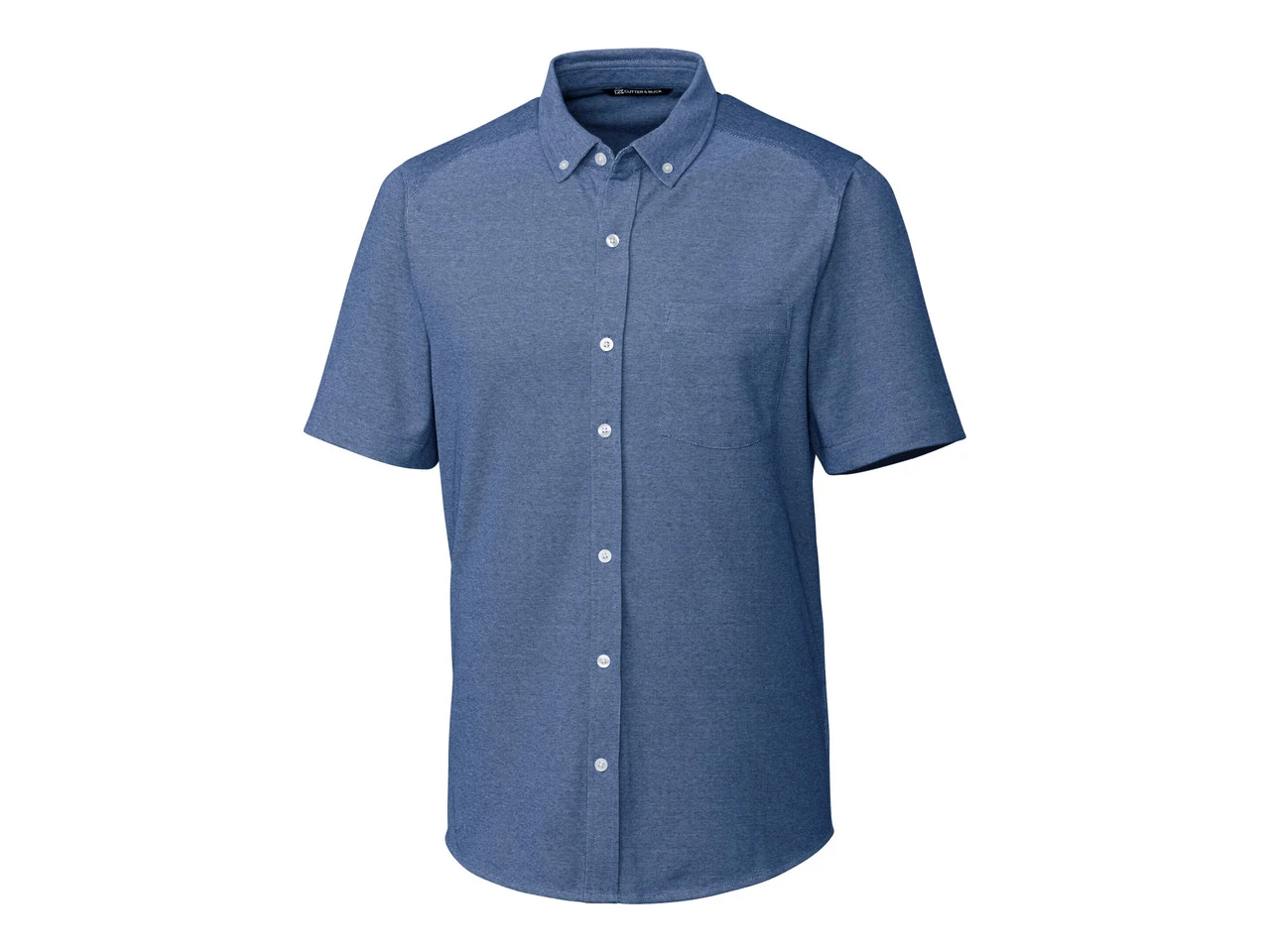 Cutter & Buck Reach Oxford Short-Sleeve Shirt 4 Cutter & Buck Reach Oxford Short-Sleeve Shirt - Image 2