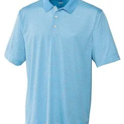 Cutter & Buck DryTec Trevor Stripe - Big & Tall -Brands Sales Store MCK00332 ALSWH MANN HG 48538.1668788916