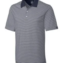 Cutter & Buck DryTec Trevor Stripe - Big & Tall -Brands Sales Store MCK00332 ONXWH MANN HG 36736.1668788916