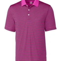 Cutter & Buck DryTec Trevor Stripe - Big & Tall -Brands Sales Store MCK00332 RFNV MANN HG 56210.1668788916