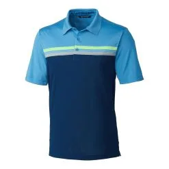 Cutter & Buck Alki Sport Stripe Polo -Brands Sales Store MCK01053 IND MANN HG 95385.1669060108