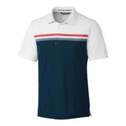 Cutter & Buck Alki Sport Stripe Polo -Brands Sales Store MCK01053 NOC MANN HG 93719.1669060108